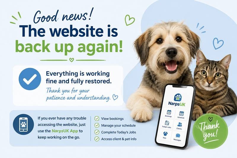 News from NarpsUK